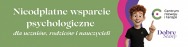 NIEODPŁATNE WSPARCIE PSYCHOLOGICZNE – MIEJSKI PROGRAM POMOCY PSYCHOLOGICZNEJ „DOBRESTANY”